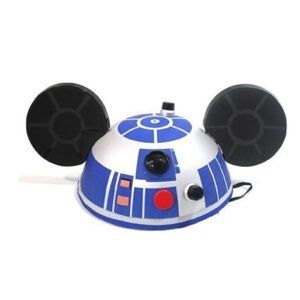 Disney Parks Star Wars R2 D2 Mickey Ears Hat - Authentic